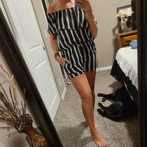 Striped ROMPER